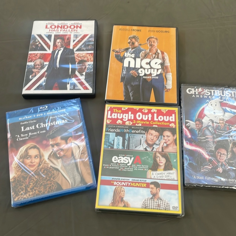 DVD movies.